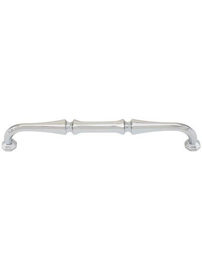 Chalet Drawer Pull - 7 inch Center-to-Center in Polished Chrome.